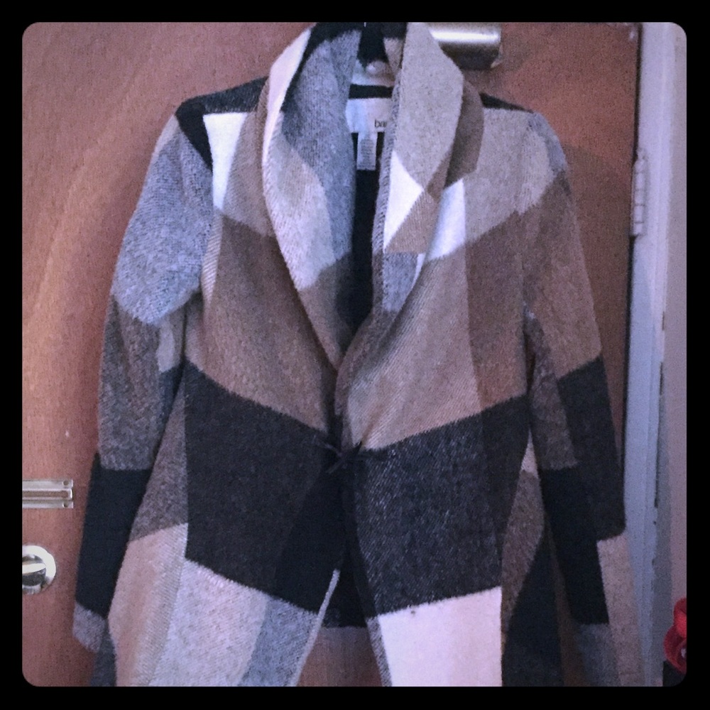 Plaid winter jacket